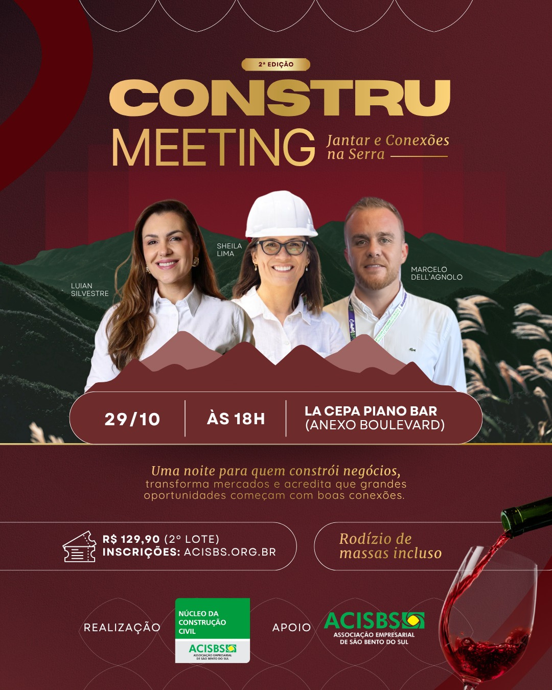 Constru Meeting | 2ª Edição | 2º Lote Até 25/09 — Sujeito à Disponibilidade.